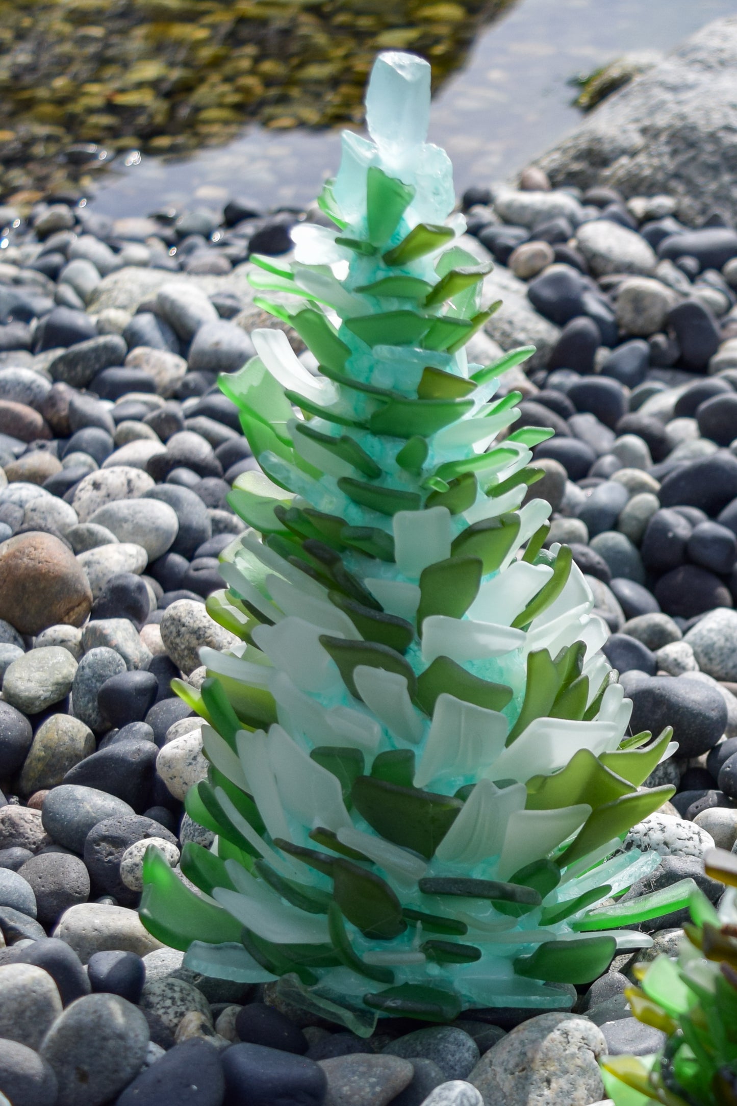 Large Seaglass Tree