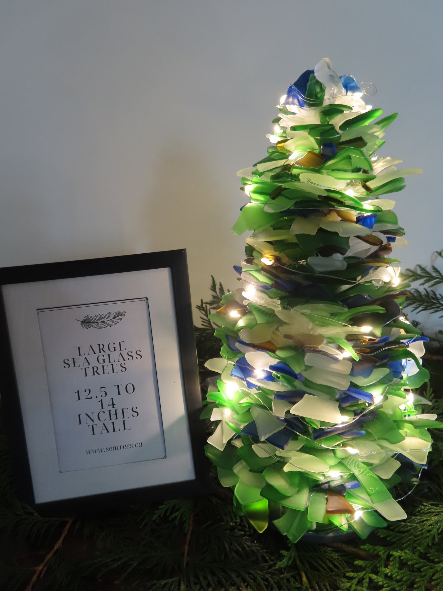 Large Seaglass Tree
